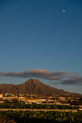 Image showing view on volcanic heels