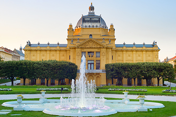 Image showing Croatian National Theatre in Zagreb