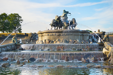 Image showing Gefion Fountain sculptural composition