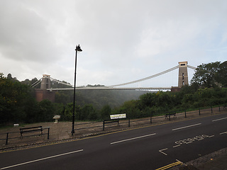 Image showing Clifton Suspension Bridge in Bristol