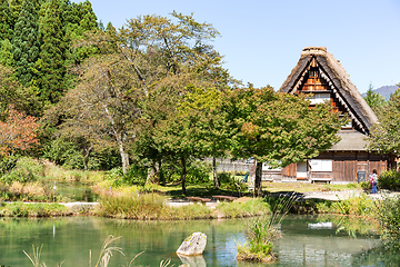 Image showing World Heritage Shirakawago in Japan