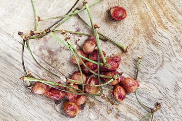 Image showing remains of cherries