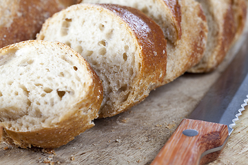 Image showing sliced bread