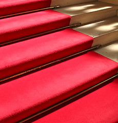 Image showing Red carpet