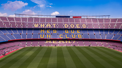 Image showing Camp Nou In Barcelona Spain