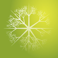 Image showing Snowflake illustration