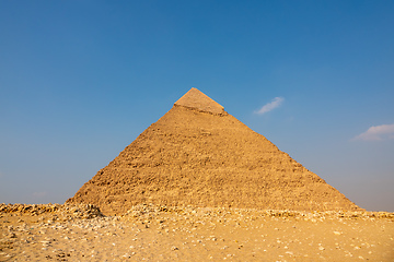 Image showing Pyramids at Giza Cairo Egypt