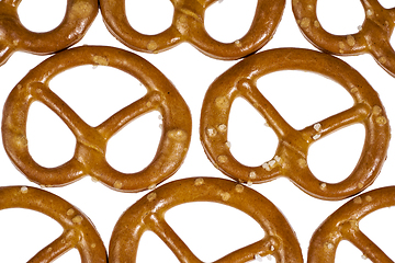 Image showing small lye pretzels