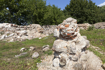 Image showing Part of the building wall