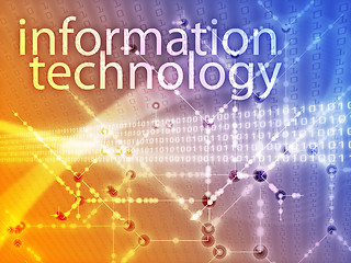 Image showing Information technology illustration