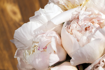 Image showing bouquet from peonies