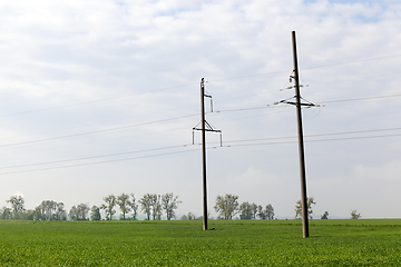 Image showing Power lines