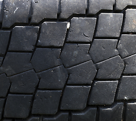 Image showing truck tire