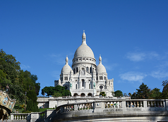 Image showing Roman Catholic Sacre Coeur basilica in Paris