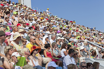 Image showing Audience of Latvian Youth Song and Dance Celebration Grand Dance