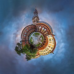 Image showing Riga Dome cathedral inner courtyard