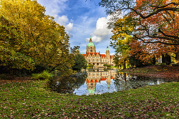 Image showing The Hannover City New Town Hall