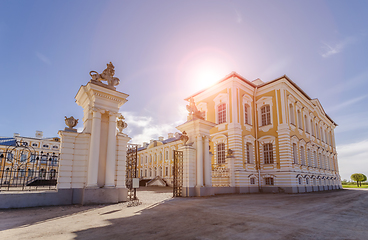 Image showing Rundale Palace in Latvia