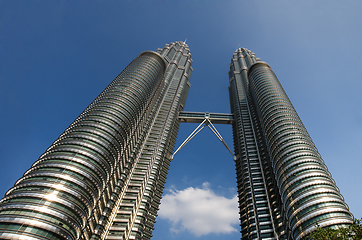 Image showing The Petronas Towers in Kuala Lumpur