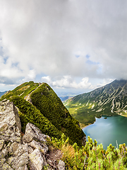 Image showing View from Krab in Tatra Mountains, Poland, Europe.