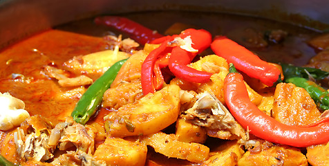 Image showing Chicken curry
