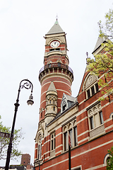 Image showing Jefferson Market Library on Sixth Avenue, New York City