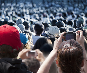 Image showing Large crowd of people