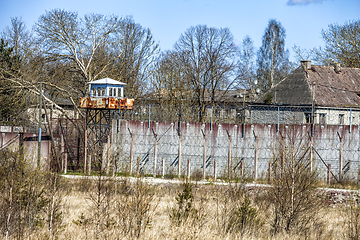 Image showing Abandoned Soviet time prison