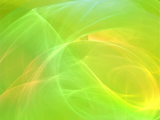 Image showing Wavy glowing colors