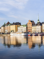 Image showing Stockholm daylight skyline panorama