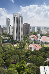 Image showing Residential area in Singapore