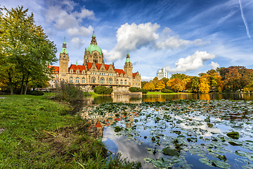 Image showing The Hannover City New Town Hall