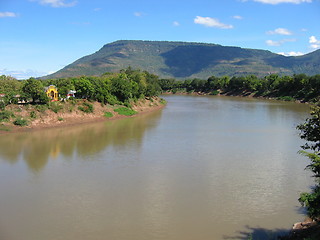 Image showing Mekong river. Pakse. Laos