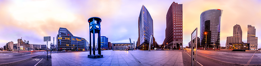 Image showing The Potsdammer Platz in Berlin, Germany