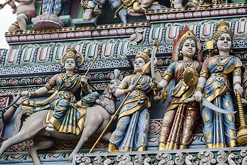 Image showing Sri Veeramakaliamman Temple in Singapore