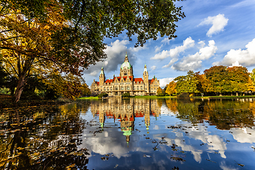 Image showing The Hannover City New Town Hall