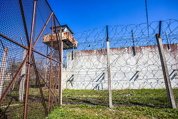 Image showing Abandoned Soviet time prison