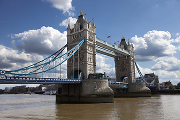 Image showing Tower Bridge in London, UK