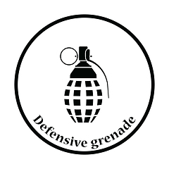 Image showing Defensive grenade icon
