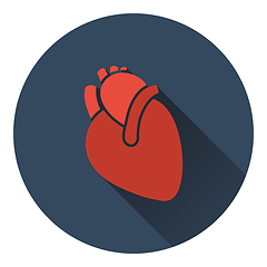 Image showing Human heart icon