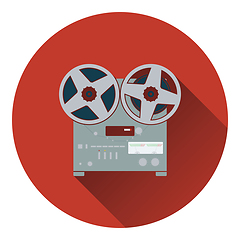 Image showing Reel tape recorder icon