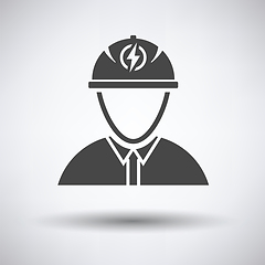 Image showing Electric engineer icon