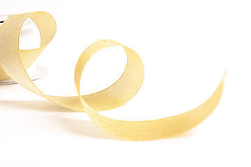 Image showing Gold Ribbon curls