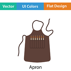 Image showing Artist apron icon