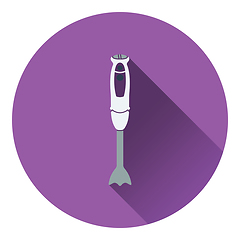 Image showing Hand blender icon