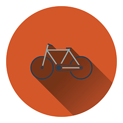 Image showing Ecological bike icon