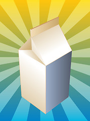 Image showing Milk carton container