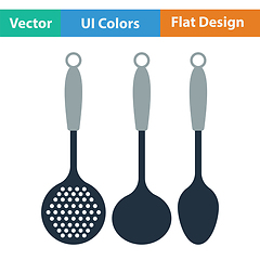 Image showing Ladle set icon