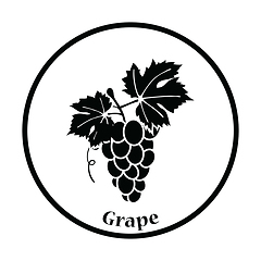 Image showing Icon of Grape