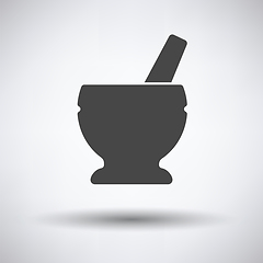 Image showing Mortar and pestle icon